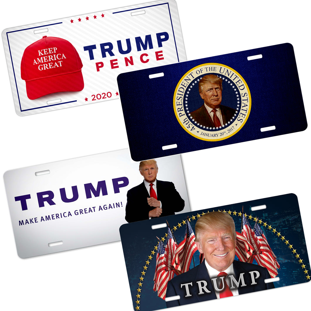 Trump License Plates